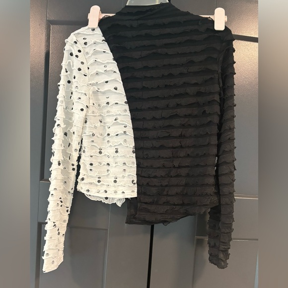 Sheer Polkadot Top - Picture 4 of 5